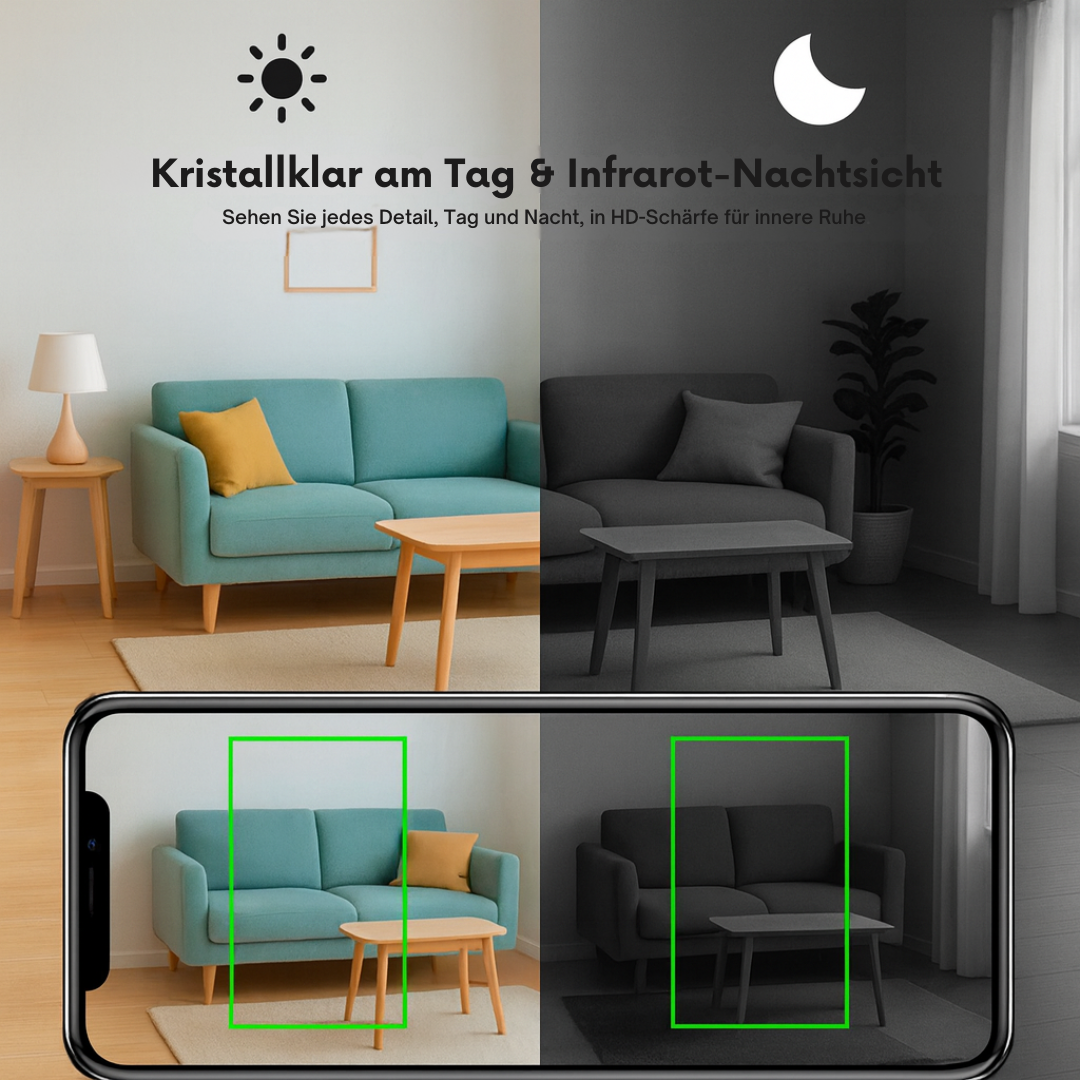 Mini Kamera mit WLAN & Nachtsicht – inklusive 32 GB Speicherkarte