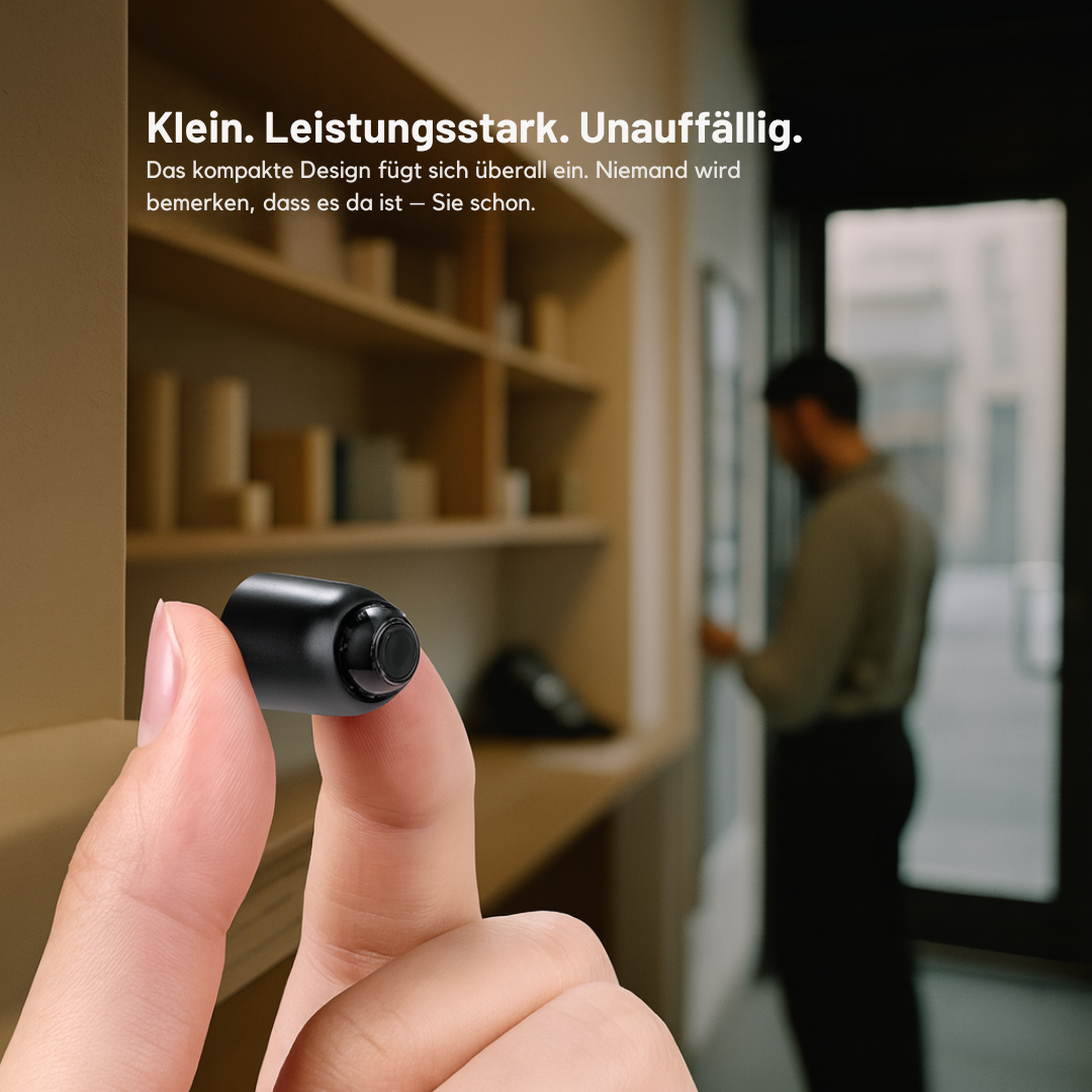 Mini Kamera mit WLAN & Nachtsicht – inklusive 32 GB Speicherkarte