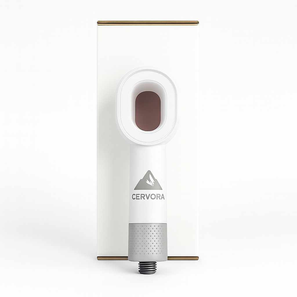 Duschkopf 3 in 1 mit Filter – hoher Wasserdruck & Kalkschutz für Haut und Haar