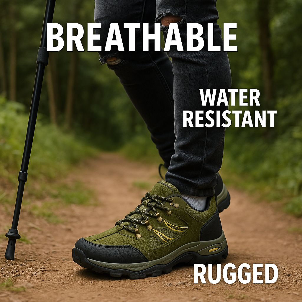 Wanderschuhe Herren & Damen – Bequeme, Wasserdichte Outdoor Schuhe für jede Wanderung