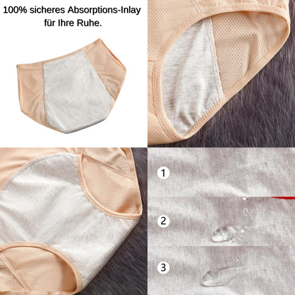 Sandsberg | Auslaufsichere Unterwäsche | 100% Saugschutz | Mehrere Farben