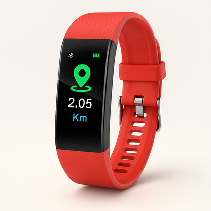 Fitness Uhr Senioren Silikon Wasserdicht