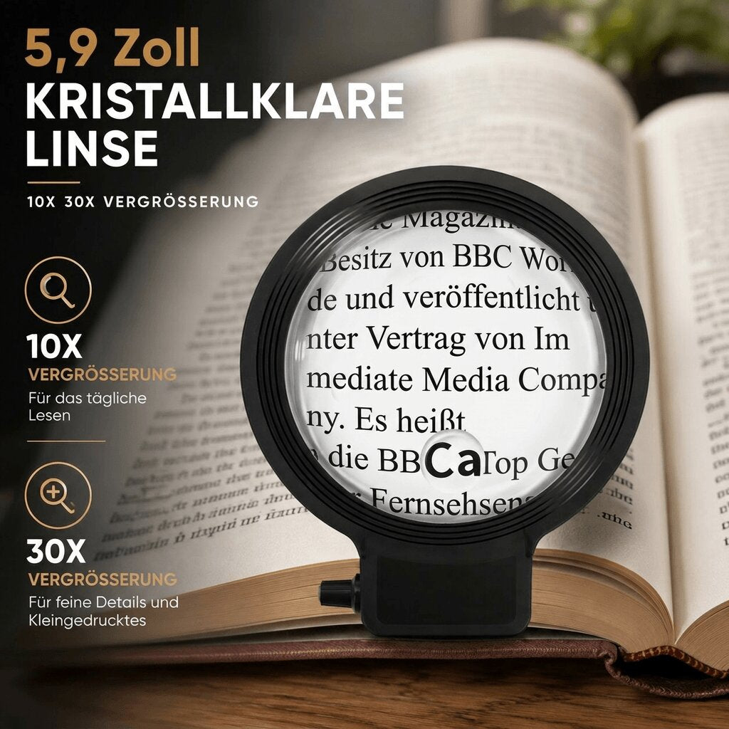 Linsenlicht LED-Lupenlampe Tischklemme
