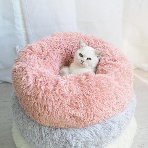 Lit En Peluche Doux Et Moelleux - Pour Chat Et Chien
